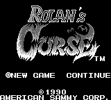 Rolan's Curse screenshot 3 for GameBoy